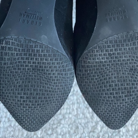 STUART WEITZMAN HIGHSTRUNG SEXY LACE UP SUEDE BOOTS US 10 - Picture 10 of 11